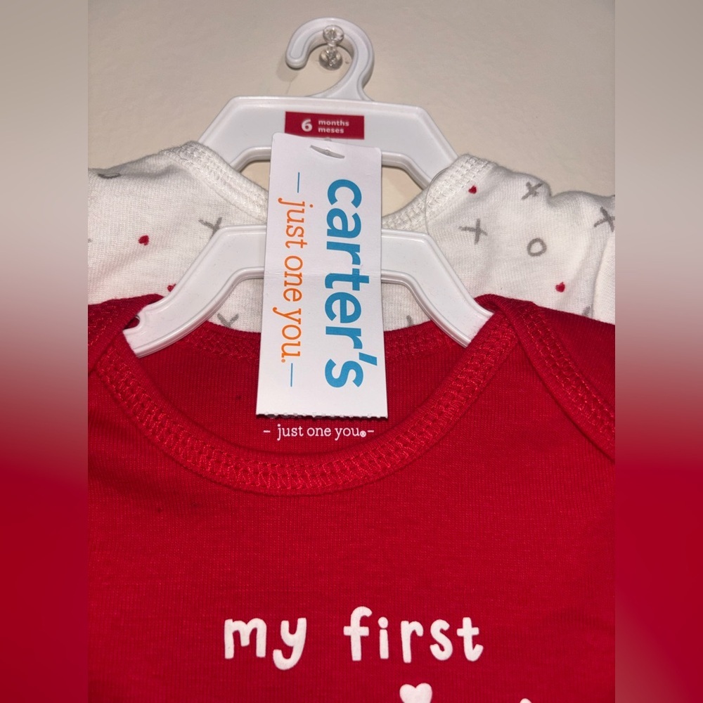 Carter's One-Piece - My First Valentine's Day 6 months - Picture 6 of 7